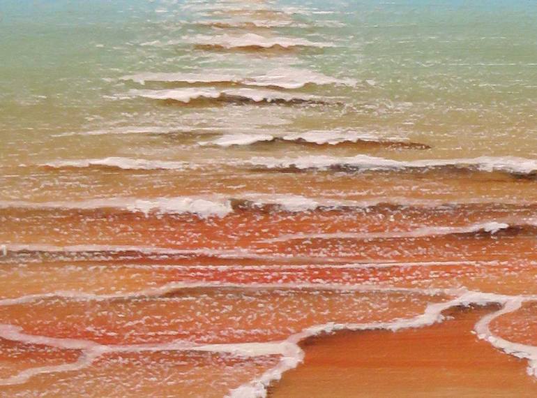 Original Modernism Seascape Painting by Elena Panizza