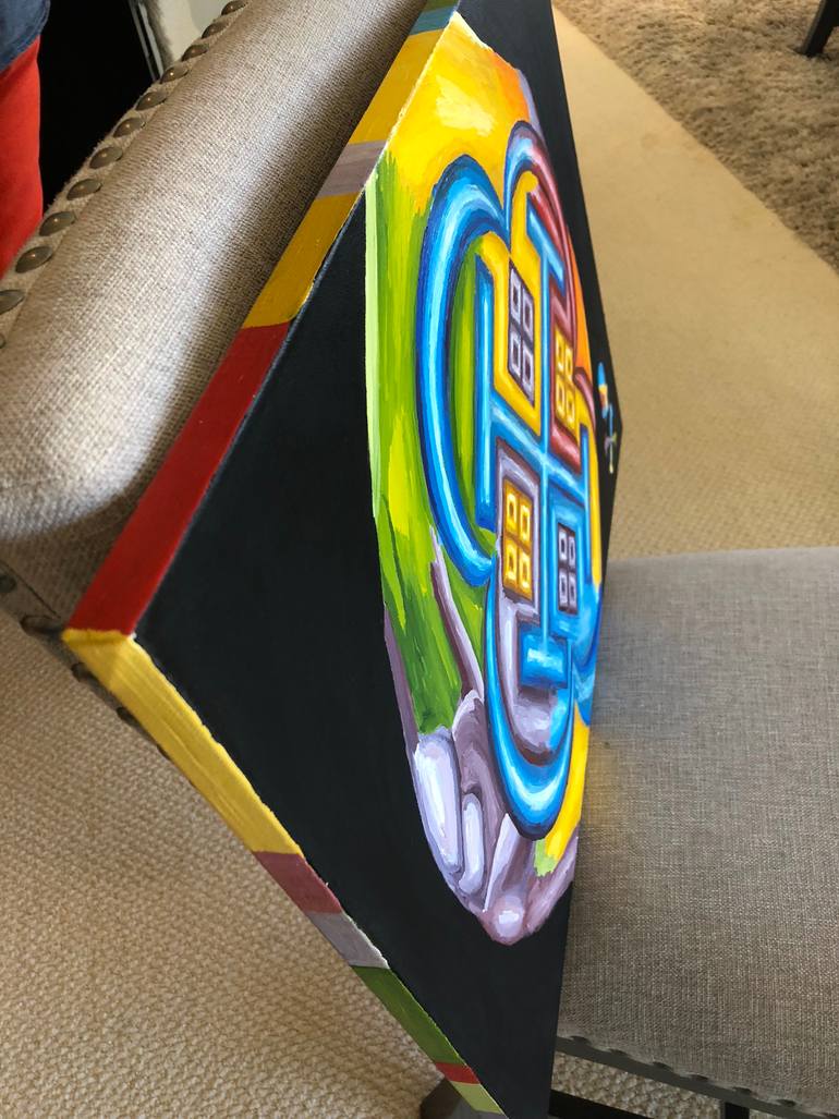 Original Cubism Other Painting by Jr. Bissell