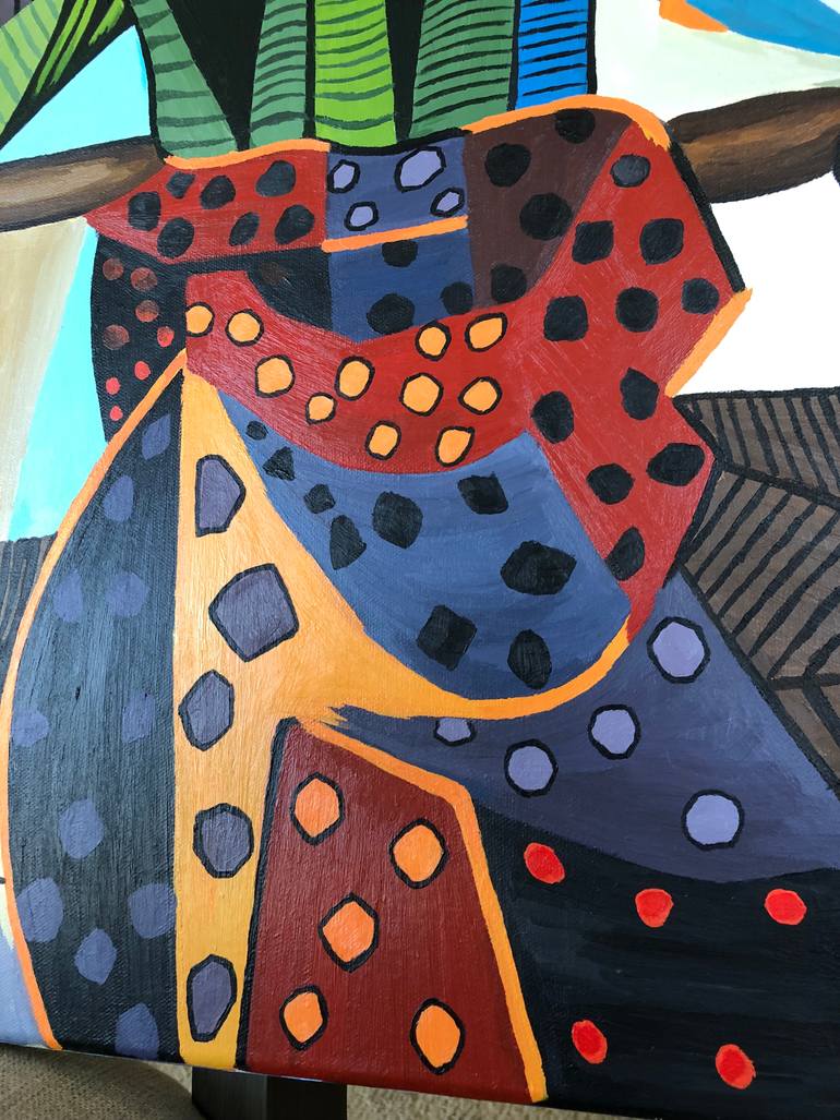 Original Cubism Other Painting by Jr. Bissell