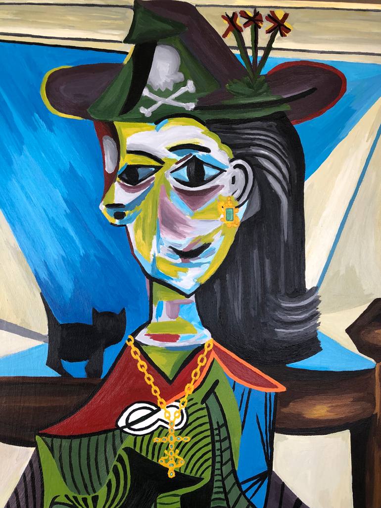 Original Cubism Other Painting by Jr. Bissell