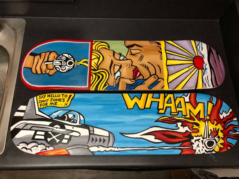 Original Pop Art Fashion Painting by Jr. Bissell