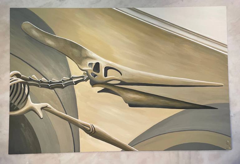 Original Realism Animal Painting by Jr. Bissell