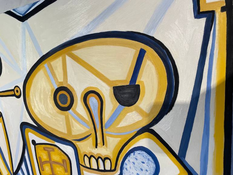 Original Cubism Other Painting by Jr. Bissell