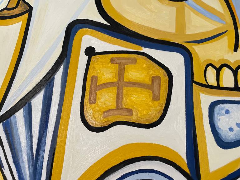 Original Cubism Other Painting by Jr. Bissell