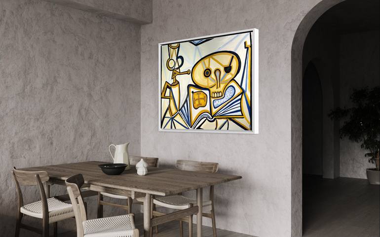 Original Cubism Other Painting by Jr. Bissell
