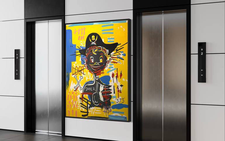 Original Expressionism Abstract Painting by Jr. Bissell