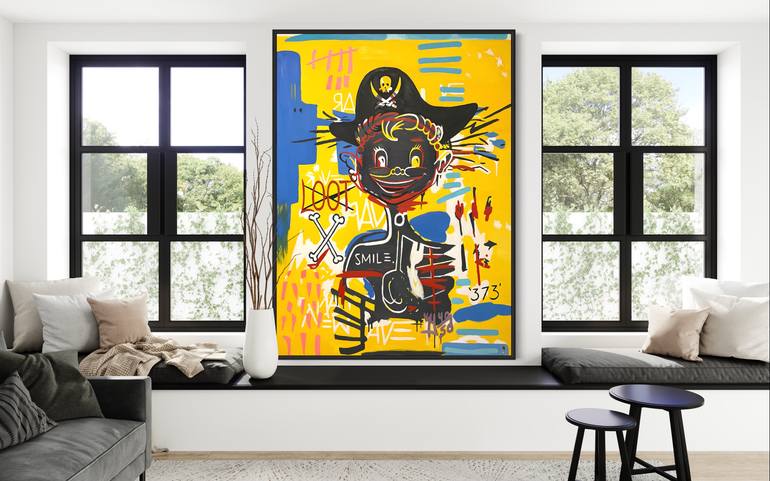 Original Expressionism Abstract Painting by Jr. Bissell