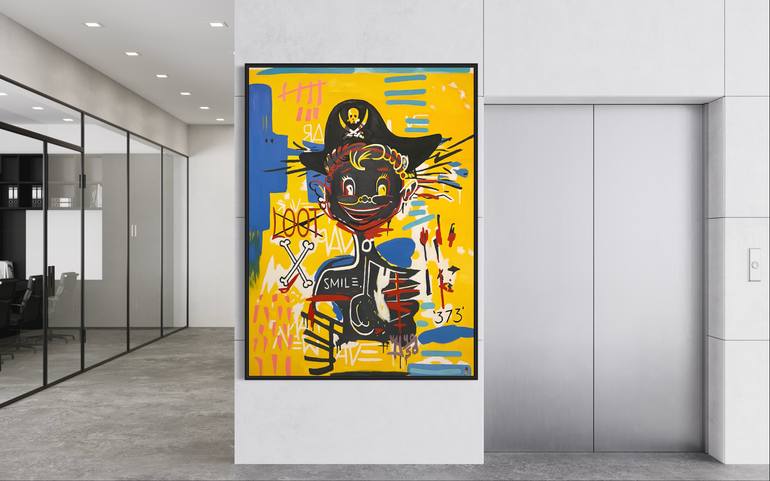 Original Expressionism Abstract Painting by Jr. Bissell