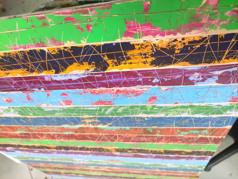 Original Contemporary Abstract Painting by Turan Büyükkahraman