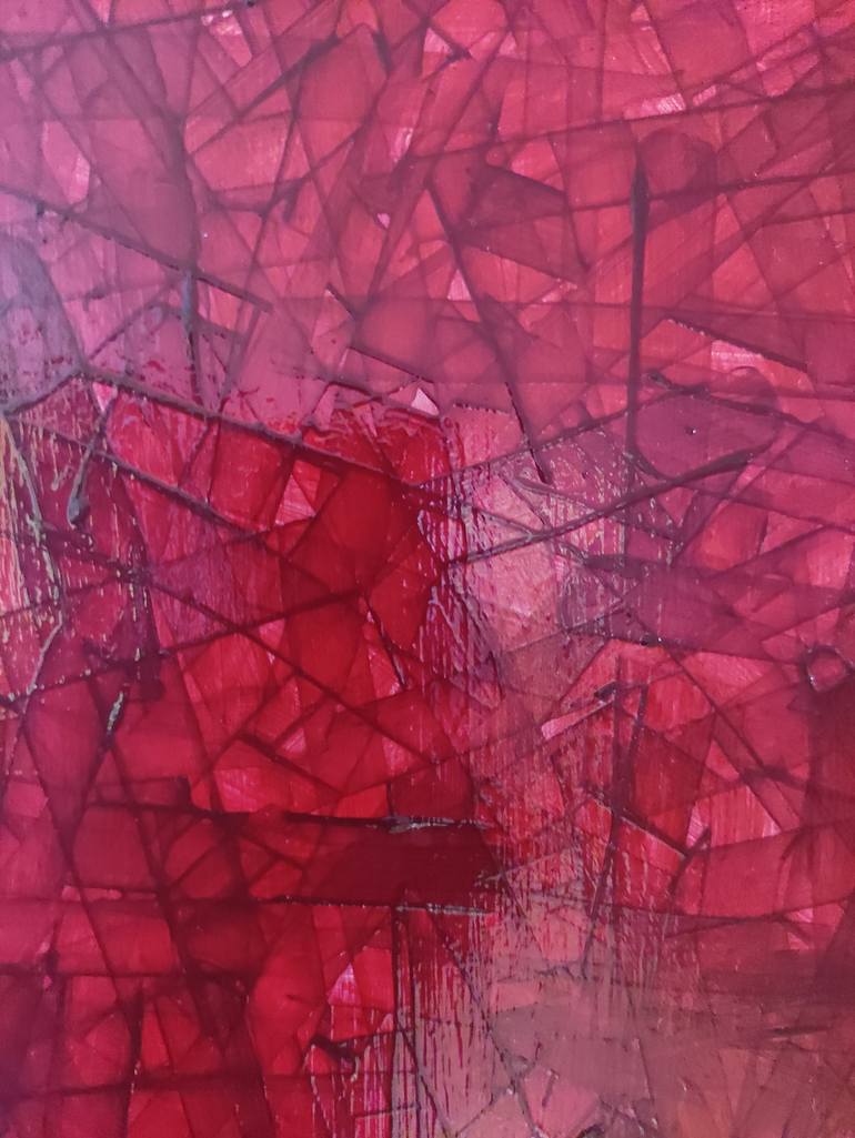 Original Minimalism Abstract Painting by Turan Büyükkahraman