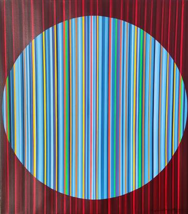 Original Geometric Abstract Paintings by Turan Büyükkahraman