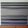 A minimalist work of purple tones interspersed between black and gray tones.