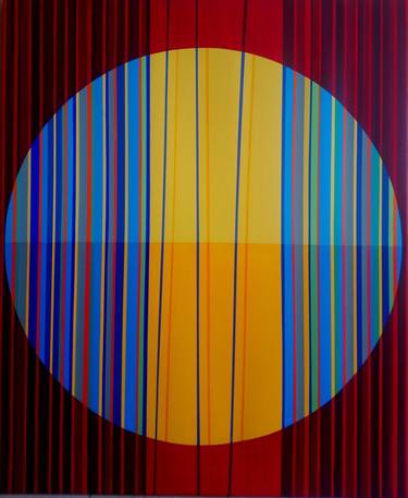 Original Fine Art Abstract Paintings by Turan Büyükkahraman