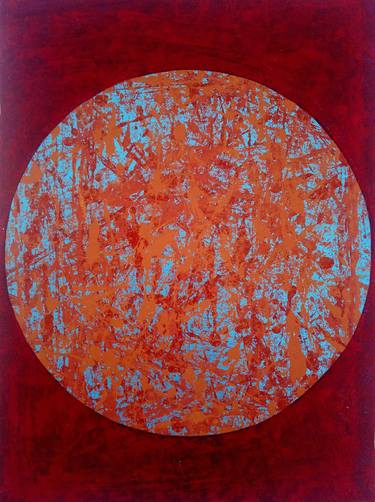 Original Fine Art Abstract Paintings by Turan Büyükkahraman