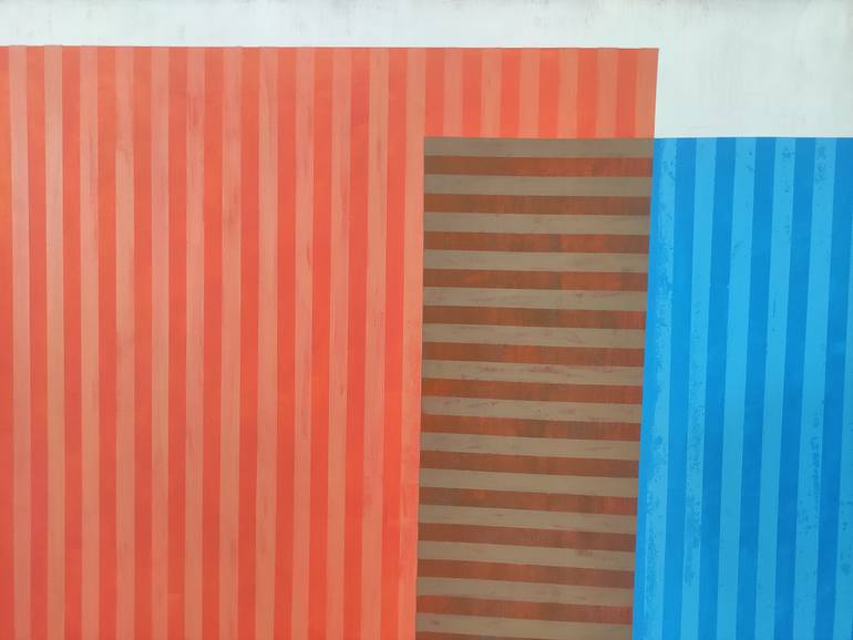 Original Fine Art Abstract Painting by Turan Büyükkahraman