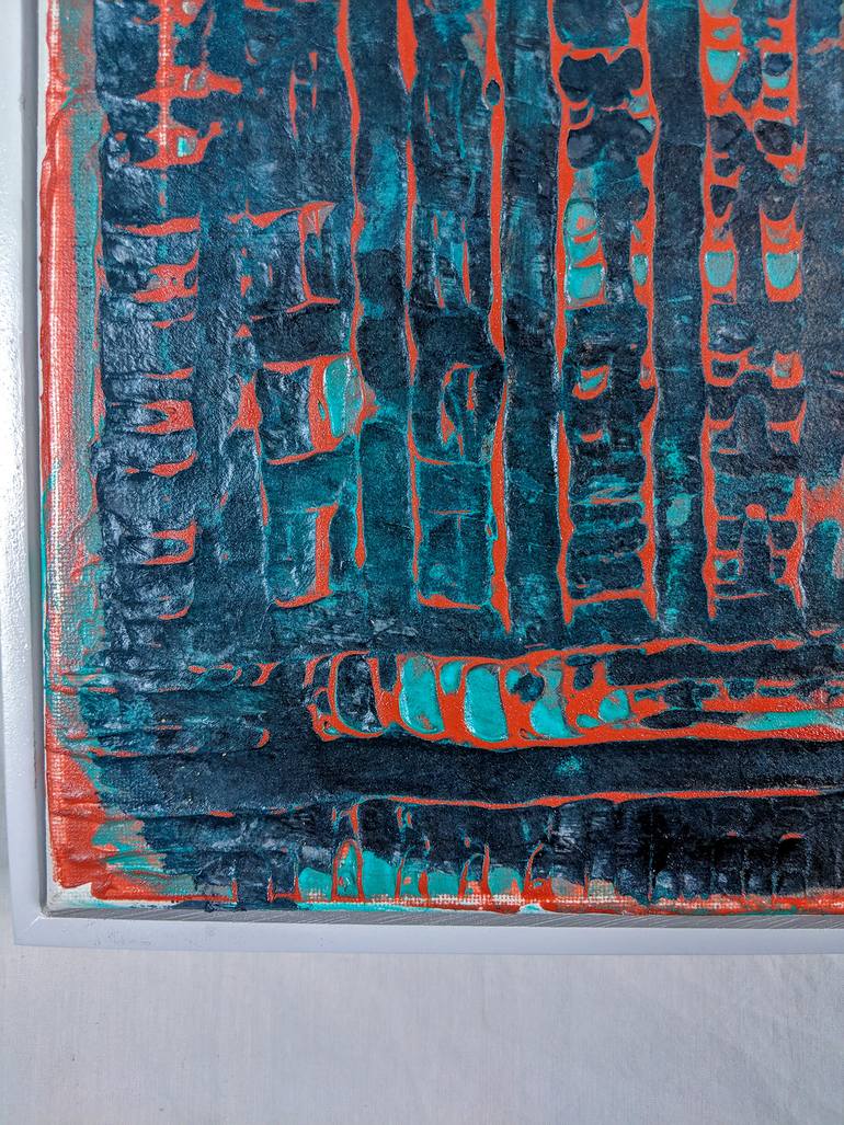 Original Abstract Expressionism Abstract Painting by Lance Young