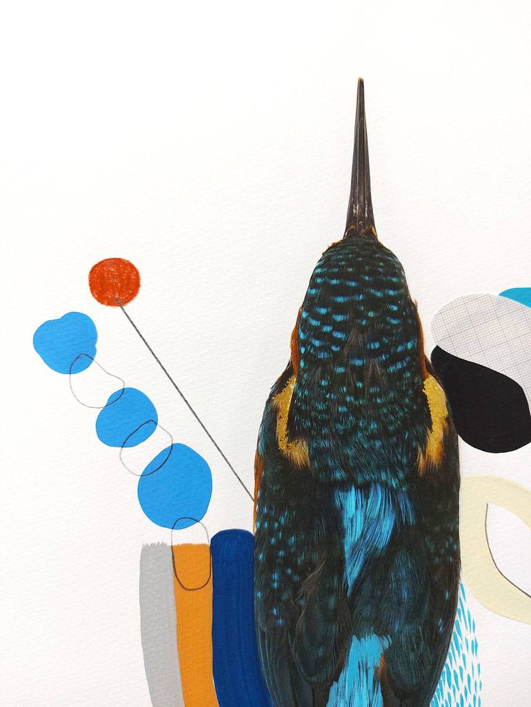 Original Animal Collage by Lucy Stevens