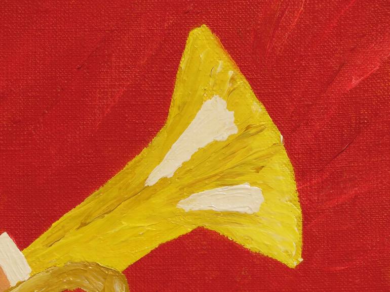 Original Expressionism Music Painting by Vincent Zedral