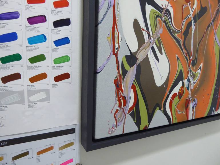Original Abstract Painting by Zino Pece