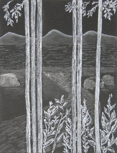 Print of Realism Landscape Drawings by Nancy Lew Lee