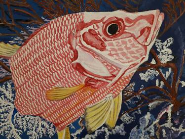 Print of Realism Fish Paintings by Ita Mercera