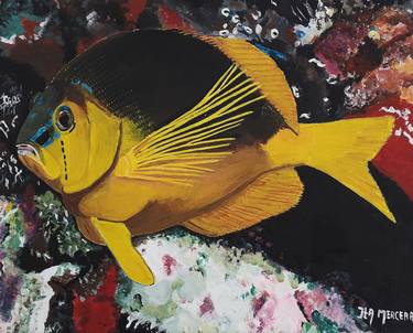 Original Fine Art Fish Paintings by Ita Mercera