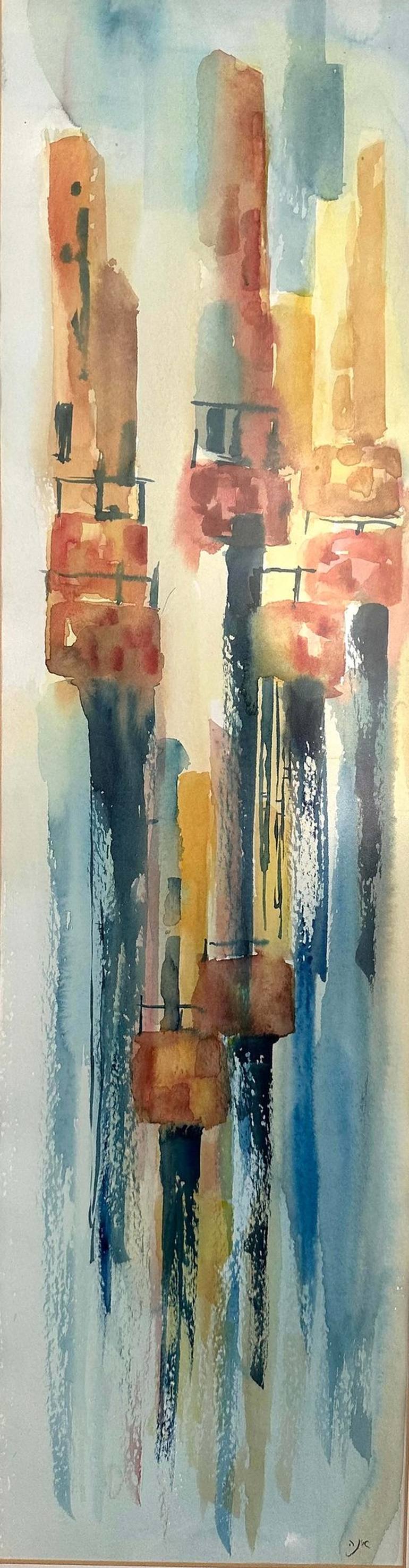 Original Abstract Painting by Inna Davidovich