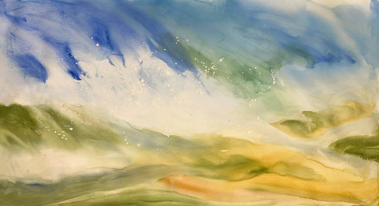 Just waves Painting by Inna Davidovich | Saatchi Art