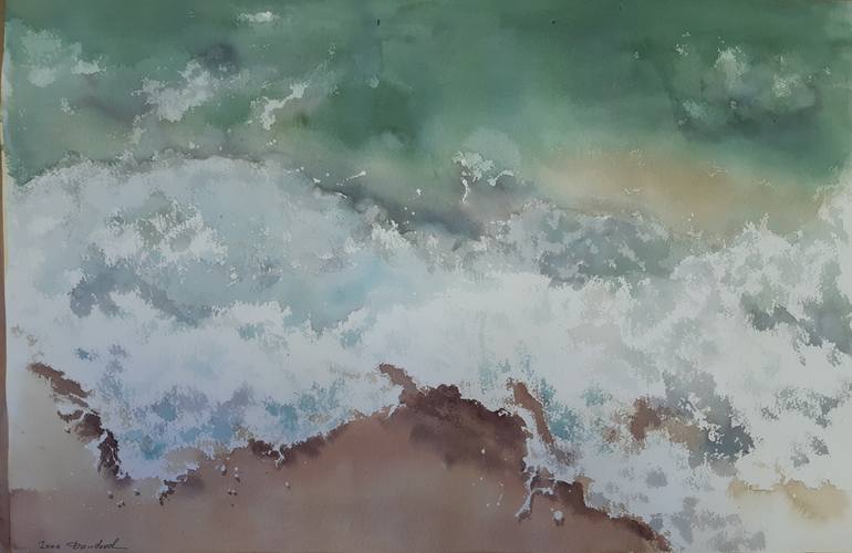 Waves Painting by Inna Davidovich | Saatchi Art