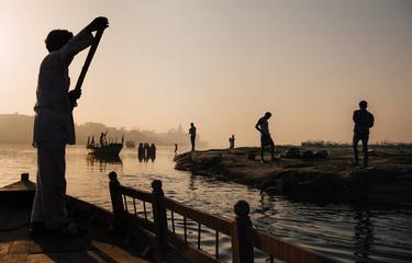 Mornings on the Ganges Limited edition of 21 thumb