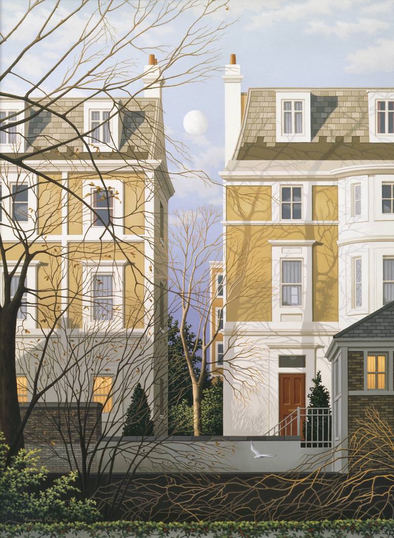 Original Figurative Architecture Printmaking by Frederick Phillips