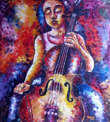 Print of Music Paintings by Ndung'u Kinani