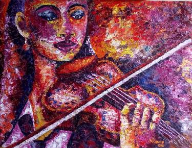 Print of Music Paintings by Ndung'u Kinani