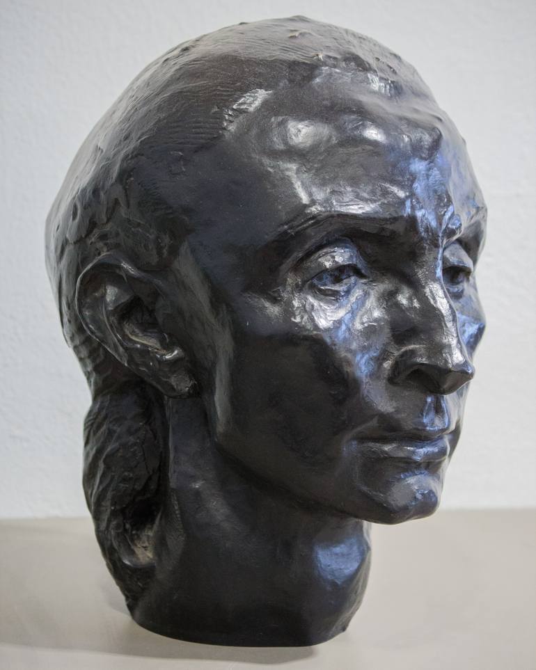 Original Documentary Women Sculpture by Shidoni Gallery