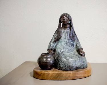 Original Realism Women Sculpture by Shidoni Gallery