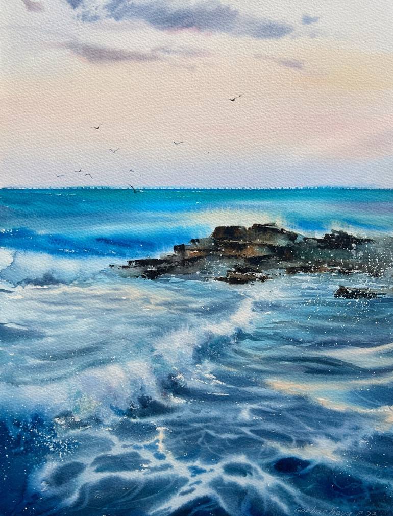 Beyond The Sea Painting by Brazen Edwards