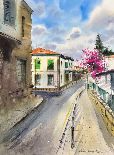 Original Fine Art Cities Paintings by Eugenia Gorbacheva