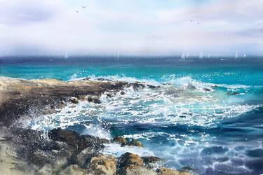 Original Seascape Paintings by Eugenia Gorbacheva