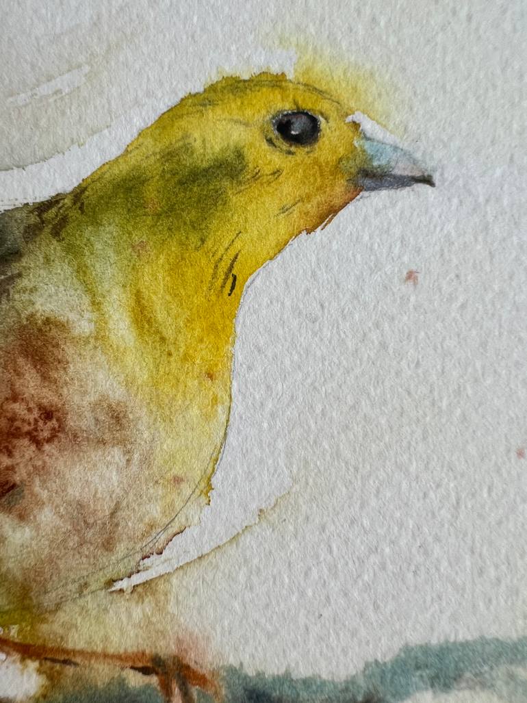 Original Expressionism Animal Painting by Eugenia Gorbacheva