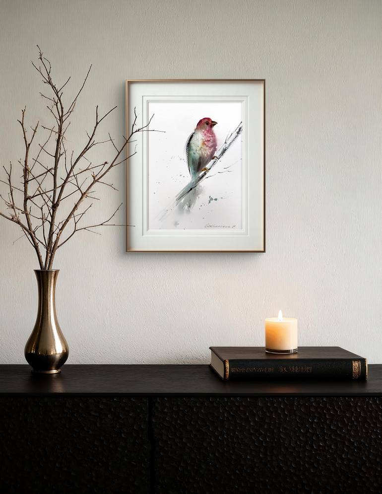 Original Expressionism Animal Painting by Eugenia Gorbacheva