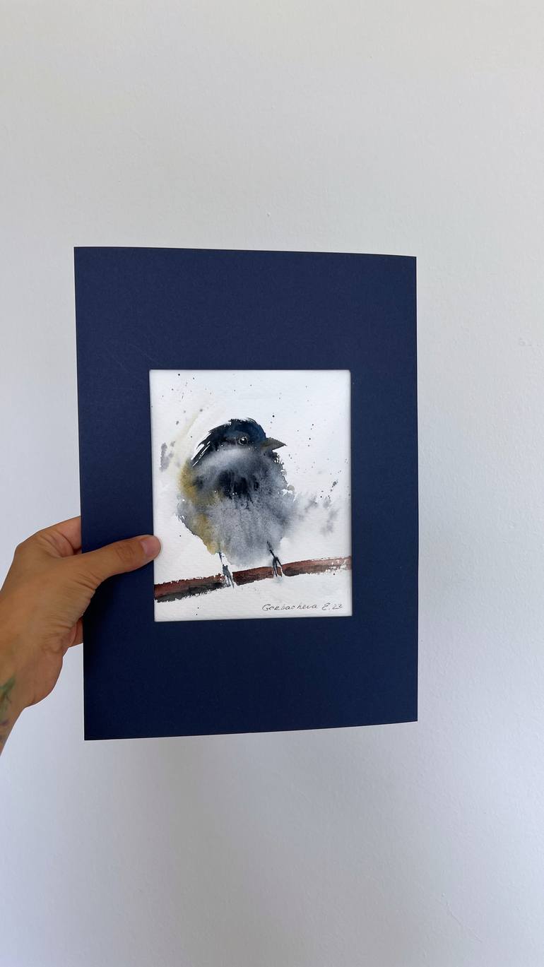 Original Expressionism Animal Painting by Eugenia Gorbacheva