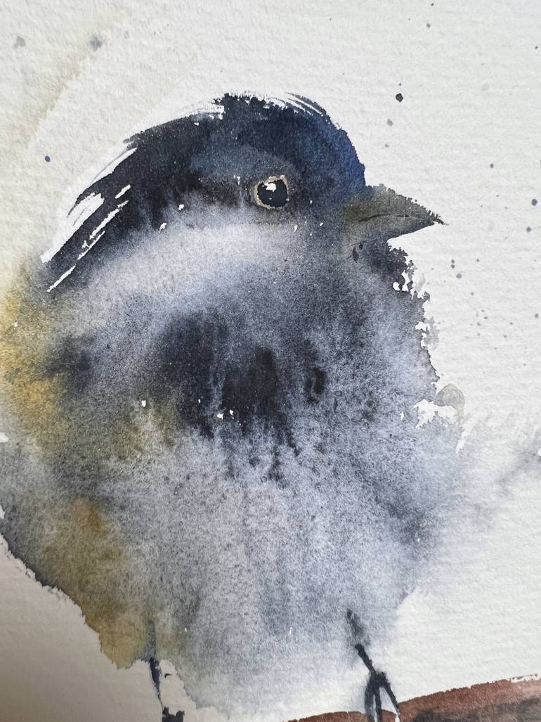 Original Expressionism Animal Painting by Eugenia Gorbacheva