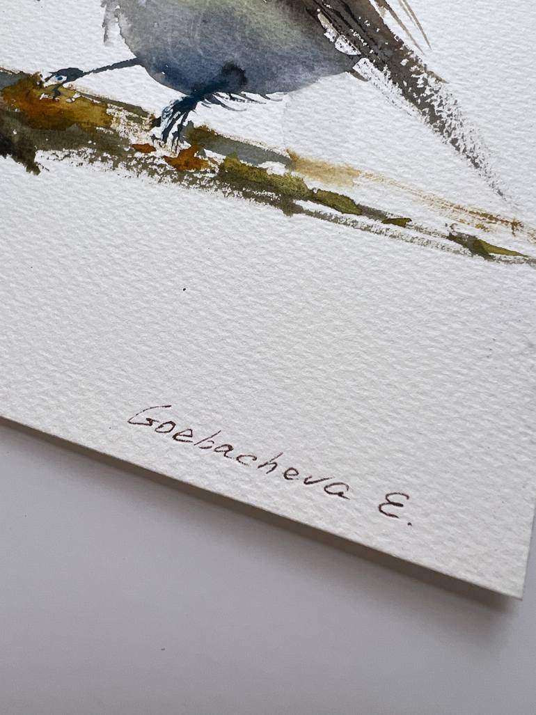 Original Expressionism Animal Painting by Eugenia Gorbacheva