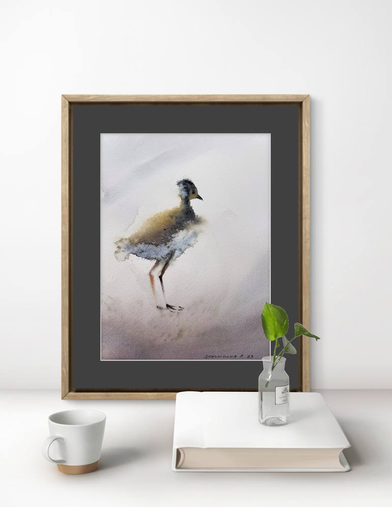 Original Expressionism Animal Painting by Eugenia Gorbacheva