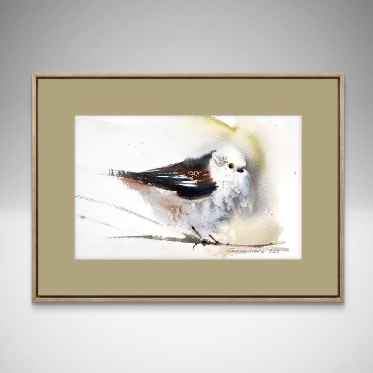 Original Expressionism Animal Painting by Eugenia Gorbacheva