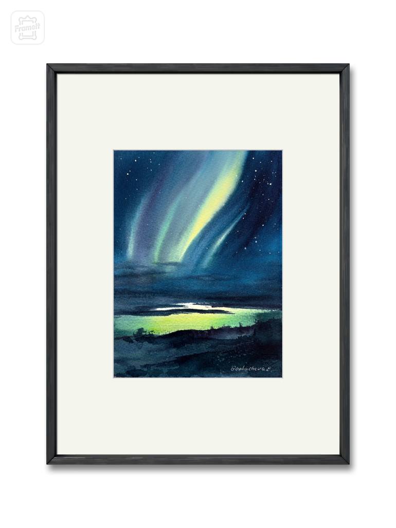 Original Expressionism Landscape Painting by Eugenia Gorbacheva