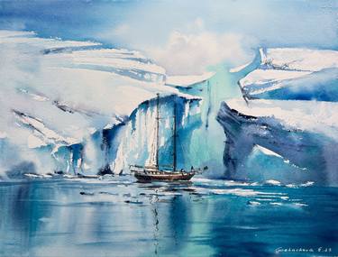 Original Fine Art Seascape Paintings by Eugenia Gorbacheva