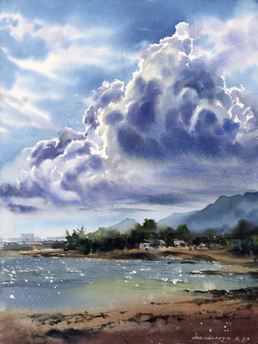 Sea coast of Cyprus Clouds #8 thumb