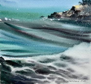 Original Expressionism Seascape Paintings by Eugenia Gorbacheva