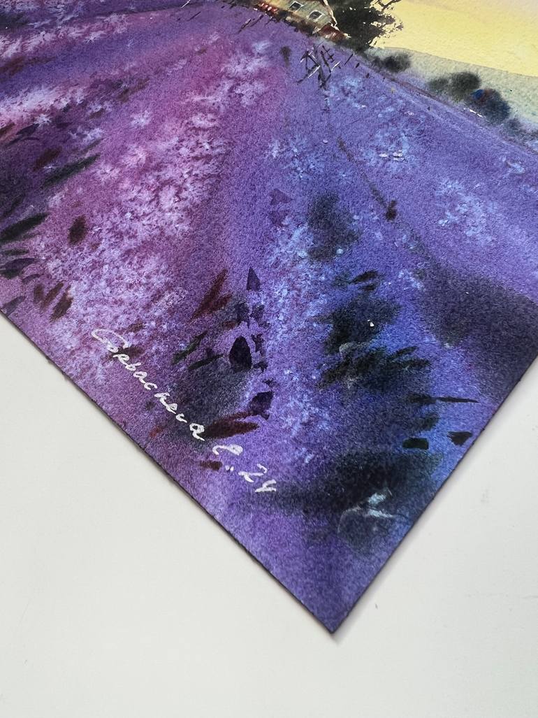 Original Expressionism Landscape Painting by Eugenia Gorbacheva